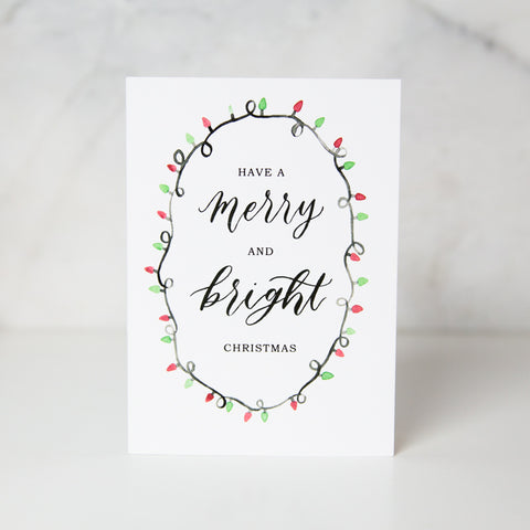Wunderkid | Merry And Bright Card
